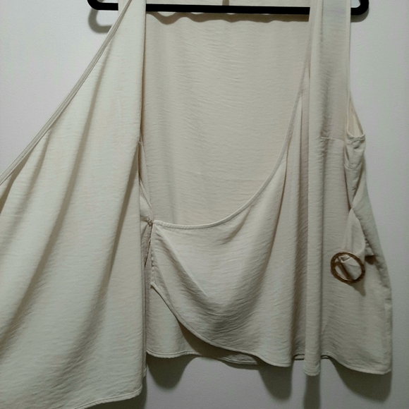 Maurices wrap around tank top blouse - Picture 2 of 7